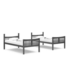 Twin Bunk Bed - Wooden Bazar