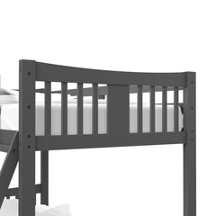Twin Bunk Bed - Wooden Bazar
