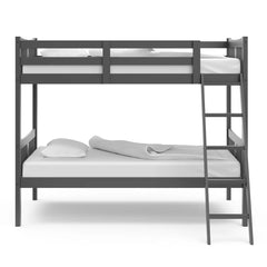Twin Bunk Bed - Wooden Bazar