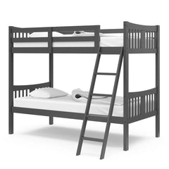 Twin Bunk Bed - Wooden Bazar