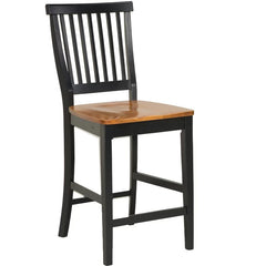 Carlousy Swivel Solid Wood Counter and bar Stool