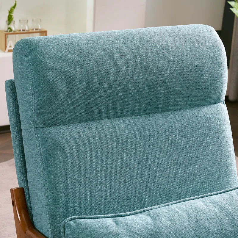 Saello New Upholstered Armchair For Modern Living  - Wooden bazar