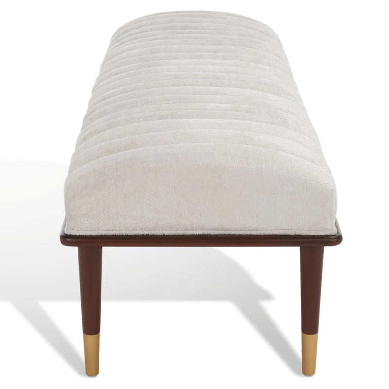 DAASKIL Velvet Upholstered Bench - Wooden Bazar