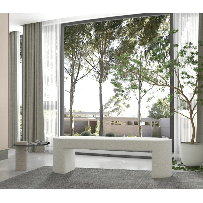 Kintech Modern Upholstered Bench - Wooden Bazar