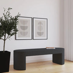 Kintech Modern Upholstered Bench - Wooden Bazar
