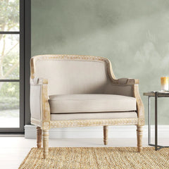Wasserr New Upholstered Armchair - Wooden Bazar