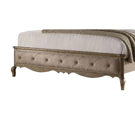 Jerry Upholstered Footboard - Wooden Bazar