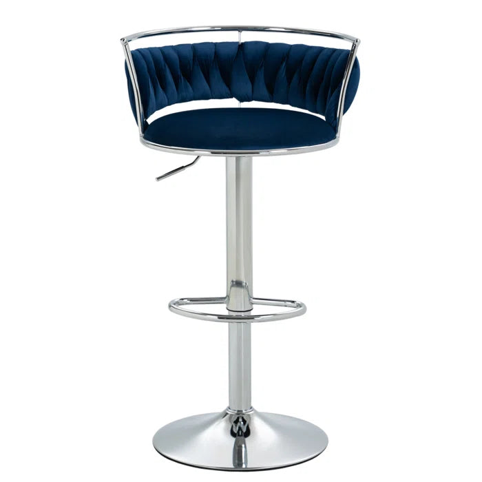 Christals Swivel Upholstered Counter and bar Stool (Set of 2)