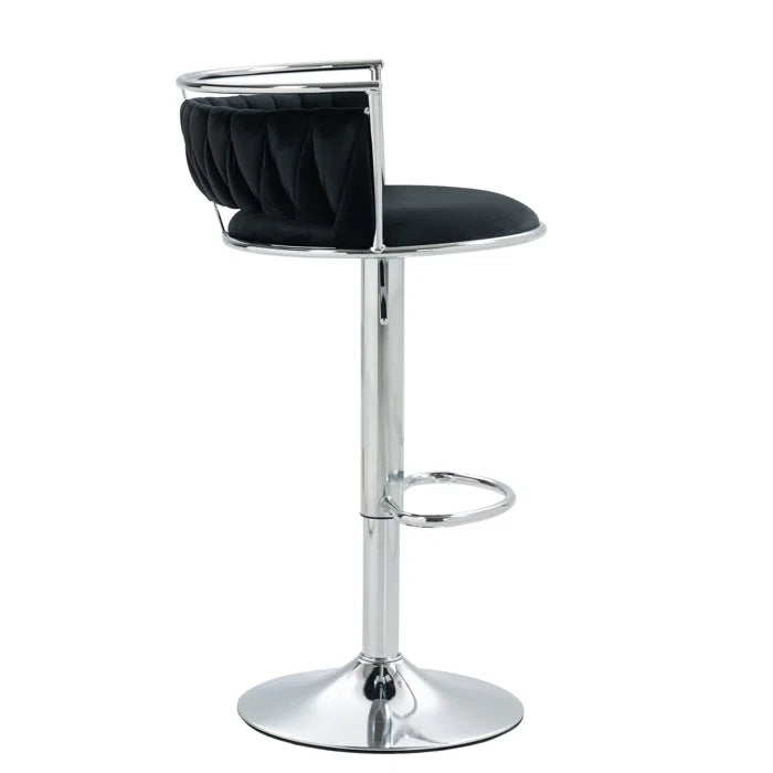 Christals Swivel Upholstered Counter and bar Stool (Set of 2)