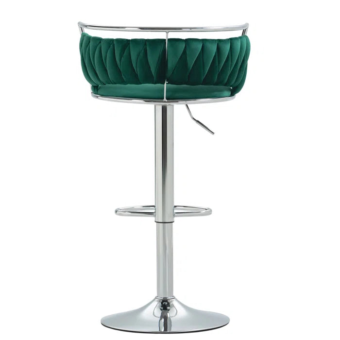 Christals Swivel Upholstered Counter and bar Stool (Set of 2)