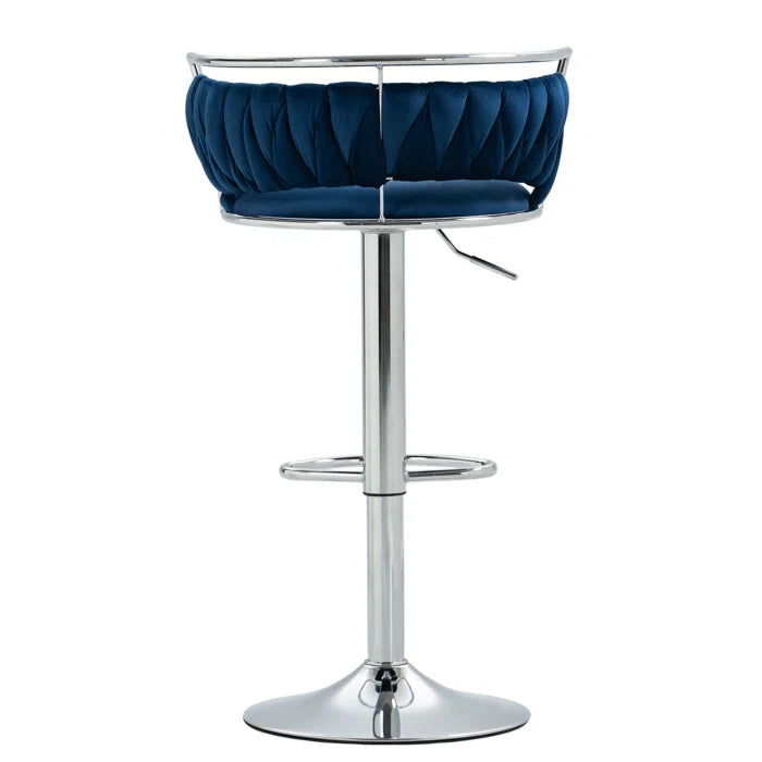 Christals Swivel Upholstered Counter and bar Stool (Set of 2)