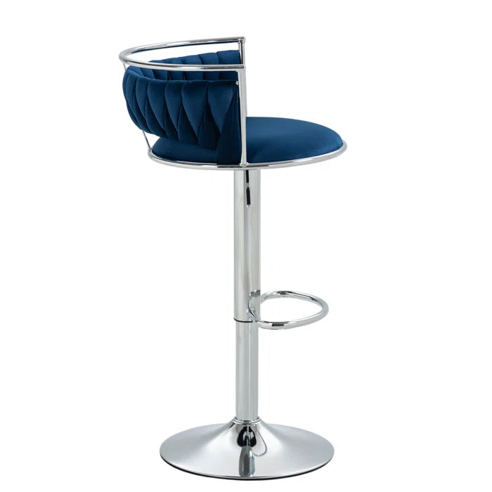 Christals Swivel Upholstered Counter and bar Stool (Set of 2)