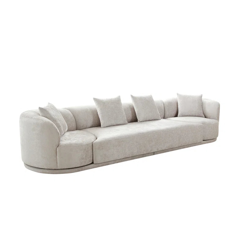 Cielon 4 - Piece Living Room Luxury Sofa Set