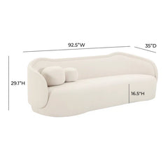 Lakerty Textu Sofa For Modern Living - Wooden Bazar