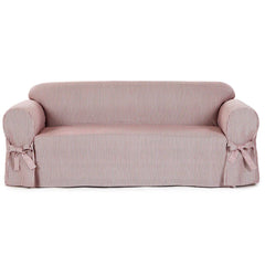 Classic Slipcovers Brushed Twill Loveseat Slipcover - Wooden bazar