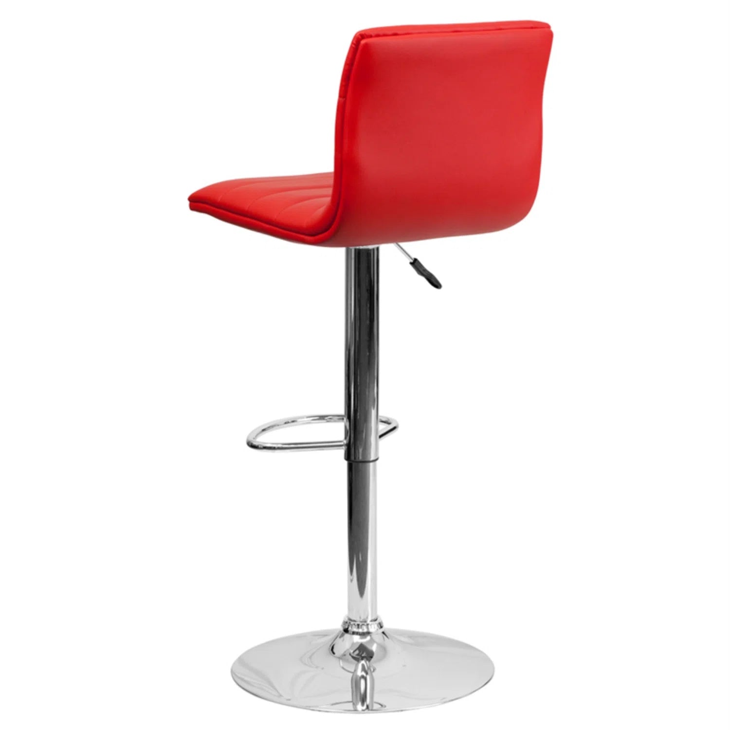 Clifto Modern Upholstered Adjustable-Height Counter and Bar stool with Footrest ( Set of 2 )