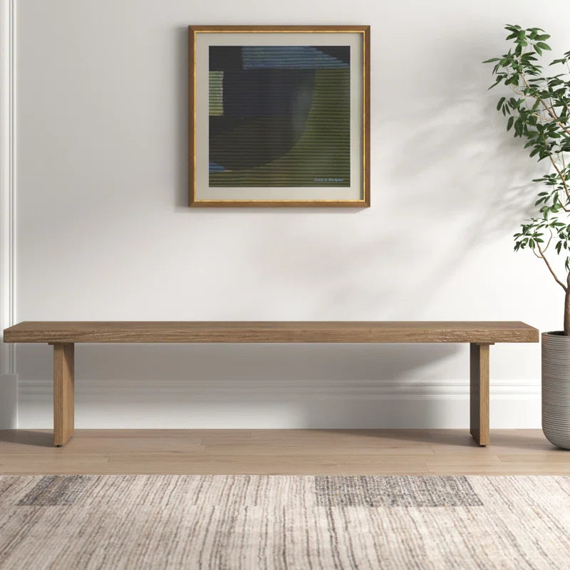 Aporntil Solid Wood Bench - Wooden Bazar