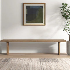 Aporntil Solid Wood Bench - Wooden Bazar