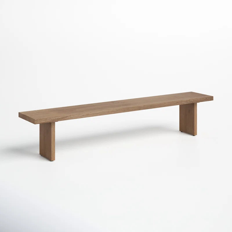 Aporntil Solid Wood Bench - Wooden Bazar