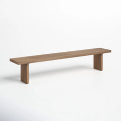 Aporntil Solid Wood Bench - Wooden Bazar