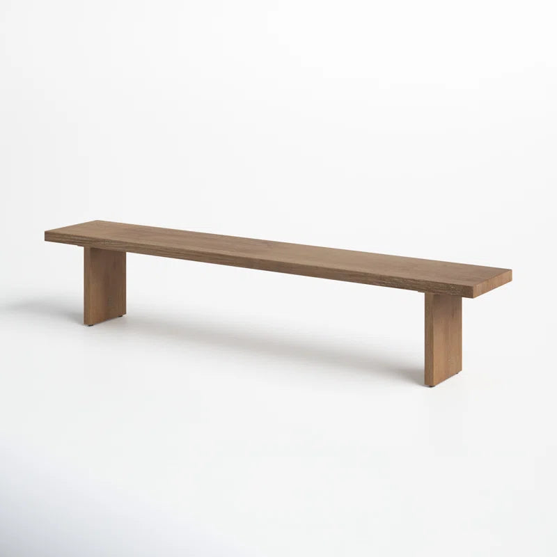 Aporntil Solid Wood Bench - Wooden Bazar