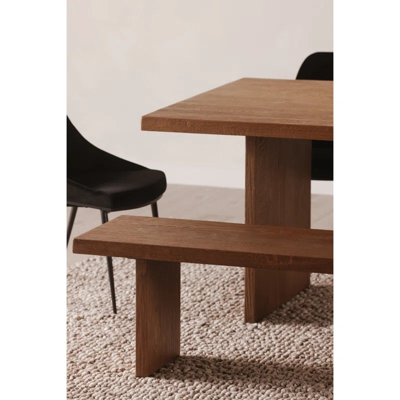 Aporntil Solid Wood Bench - Wooden Bazar