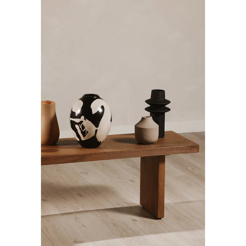 Aporntil Solid Wood Bench - Wooden Bazar