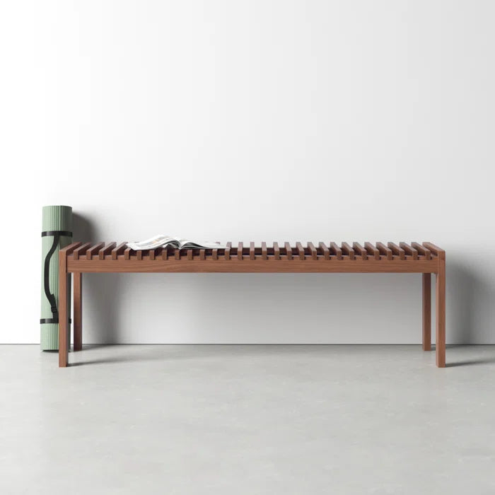 Shatiran Solid Wood Bench - Wooden Bazar