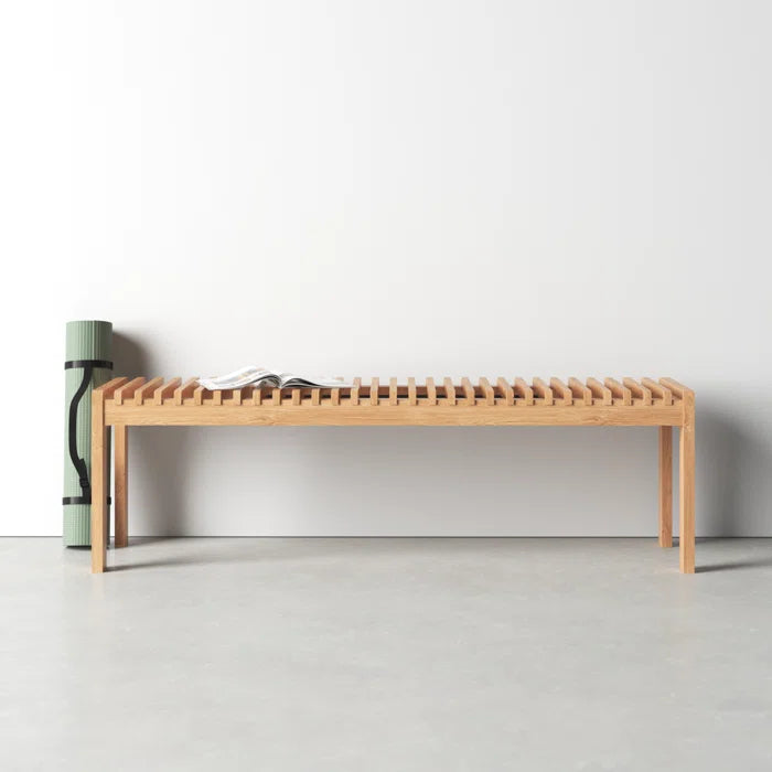 Shatiran Solid Wood Bench - Wooden Bazar