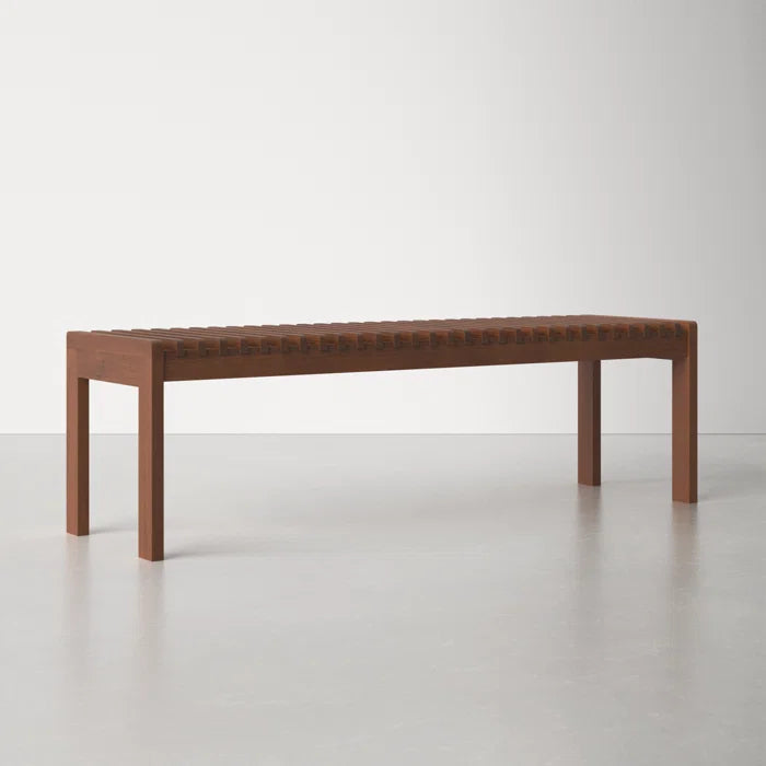 Shatiran Solid Wood Bench - Wooden Bazar