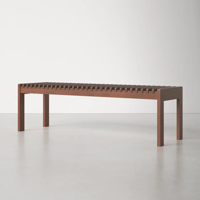 Shatiran Solid Wood Bench - Wooden Bazar