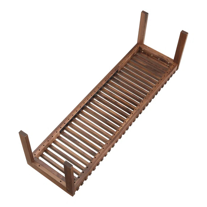 Shatiran Solid Wood Bench - Wooden Bazar