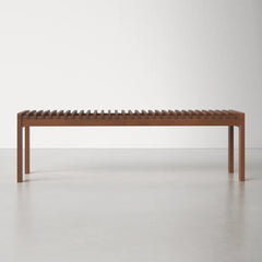 Shatiran Solid Wood Bench - Wooden Bazar