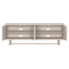 Qer Rectangular TV Stand - Wooden bazar