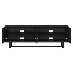 Qer Rectangular TV Stand - Wooden bazar