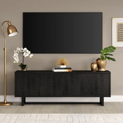 Qer Rectangular TV Stand - Wooden bazar