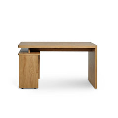 Niviey L-Shaped Writing Desk - Wooden Bazar