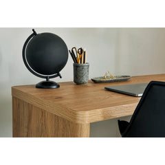 Niviey L-Shaped Writing Desk - Wooden Bazar