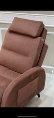Adjustable Accent Lounge Recliner Chair with Storage Ottoman