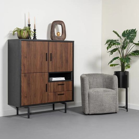 Farnell Timeless Design Solid Wood Bilbao Storage Cabinet