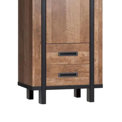 Gifford Elegance Defined Solid Wood Borneo Storage Cabinet - Wooden Bazar