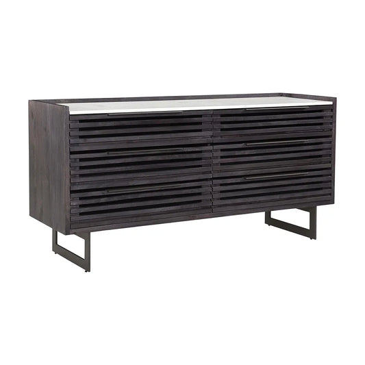 Karrie 6 Chest of Drawers with seamless harmoney - Wooden Bazar