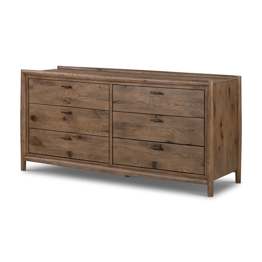 6 Chest of drawers in soild wood Classic Design with Spacious, Functional Storage