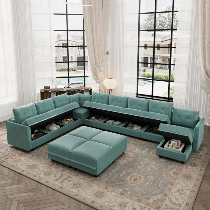 Danaisa 15 - Piece Living Room Luxury Sofa Set