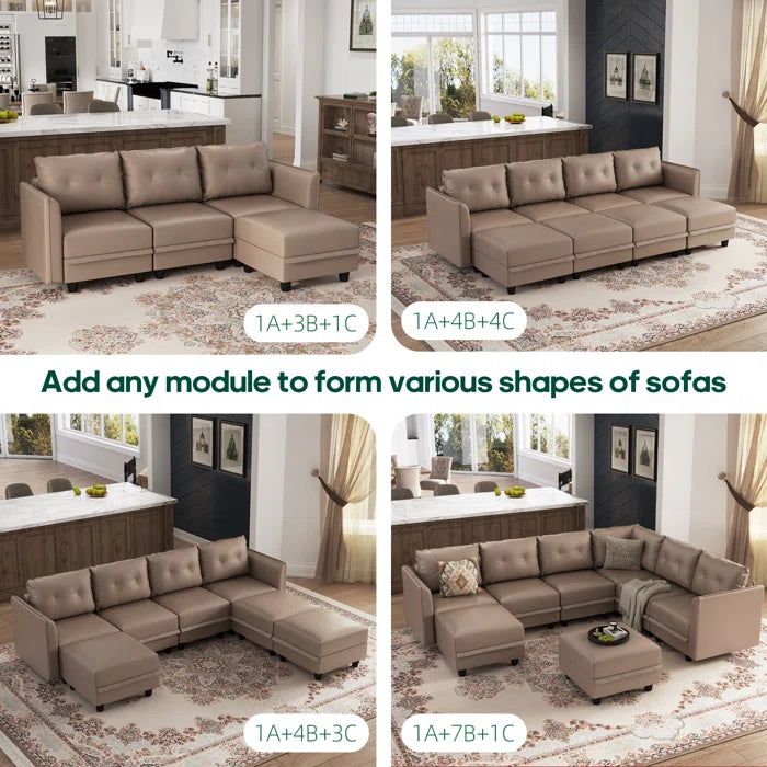 Danaisa 15 - Piece Living Room Luxury Sofa Set