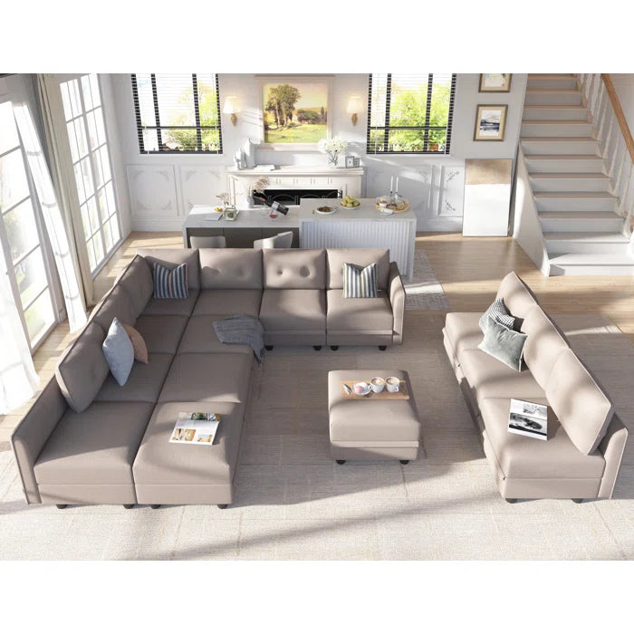 Danaisa 15 - Piece Living Room Luxury Sofa Set