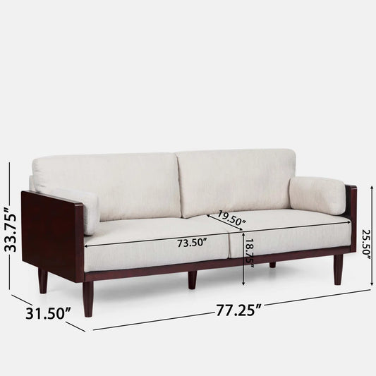 Fabric Sofa – Comfortable & Breathable Upholstery for Daily Use