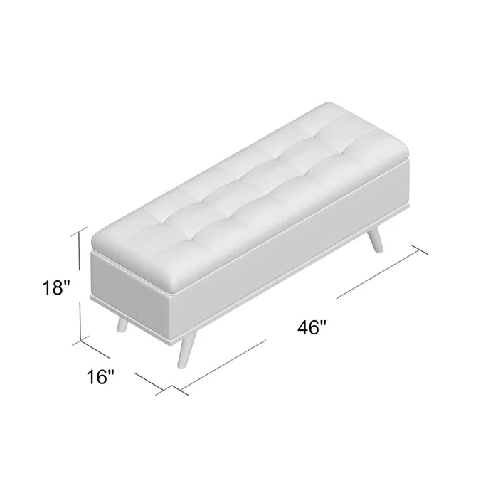 Inpord Storage Bench - Wooden Bazar