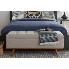 Inpord Storage Bench - Wooden Bazar