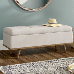 Inpord Storage Bench - Wooden Bazar